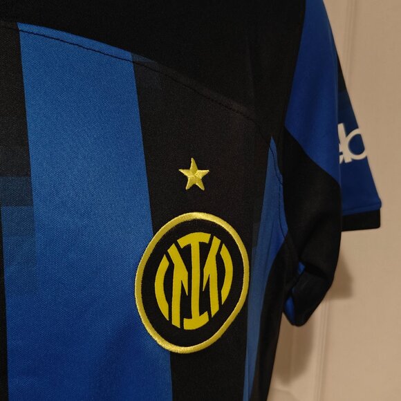 Inter Milan 2023/24 Home Jersey Nike Serie A Men's L Blue/Black Paramount Soccer - Picture 7 of 14